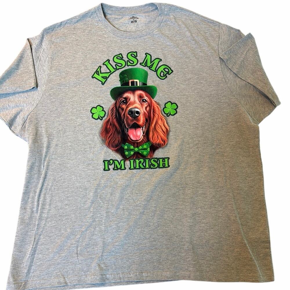 St. Patrick's Day Men's Graphic Tee - Irish Setter, 3XL